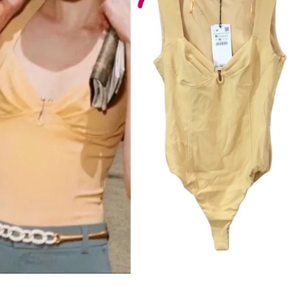 Zara Bodysuit - Yellow